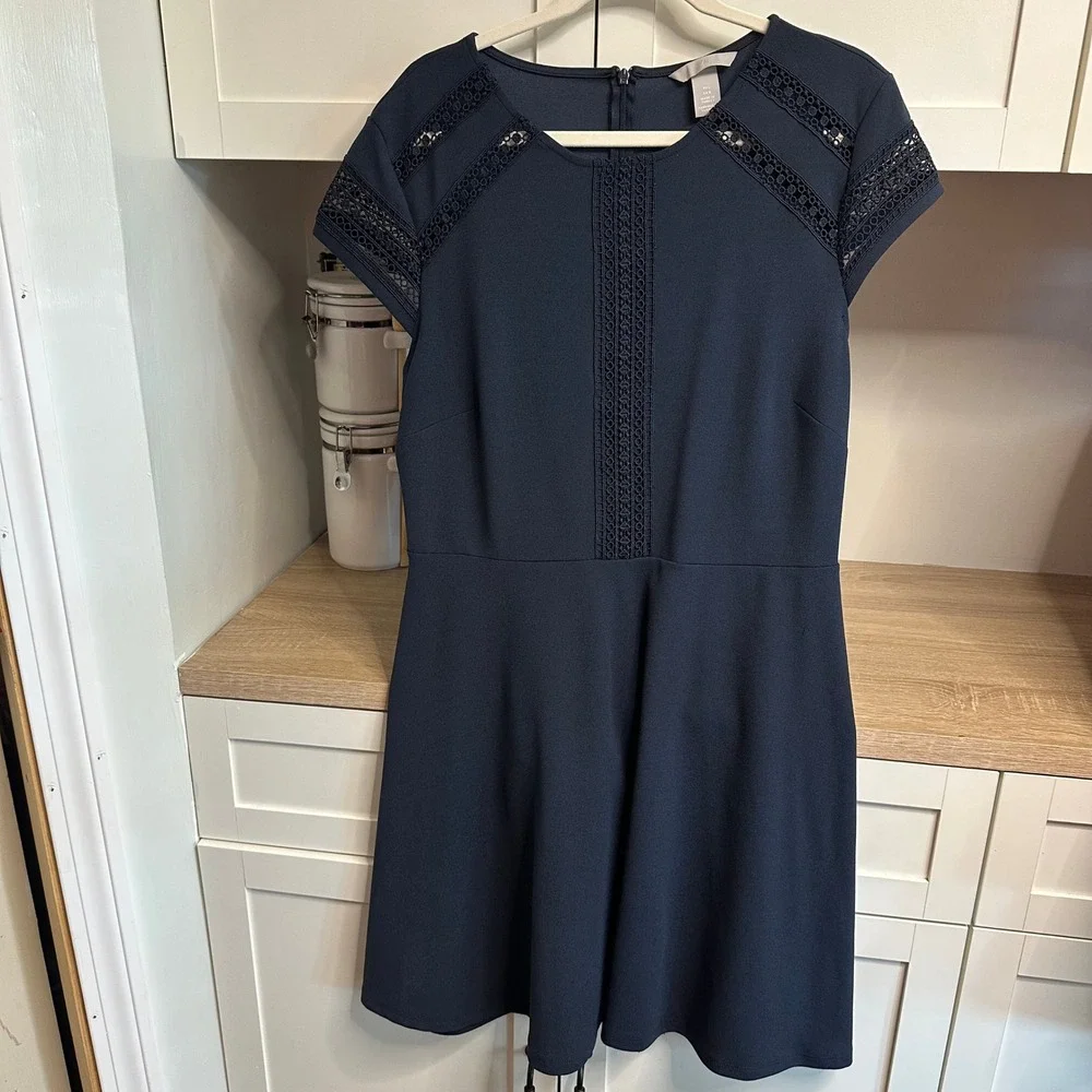 green dress knit Green & White Wavy Knit Stripe Wilder Dress